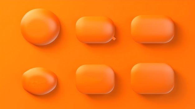 Ein orangefarbener Hintergrund mit der Aufschrift „Orange“ oben.