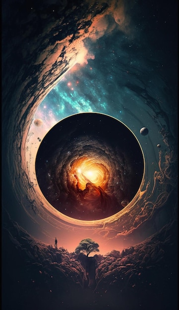 Ein Plakat für das Universum