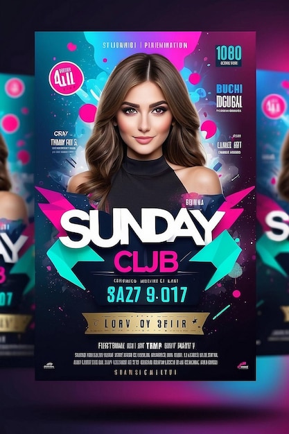 ein Plakat für den Club Club, der zum Verkauf steht