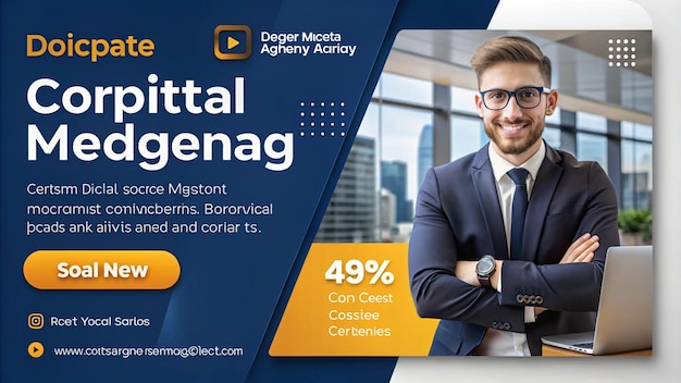 ein Plakat für die finanzielle Entwicklung Entwicklung