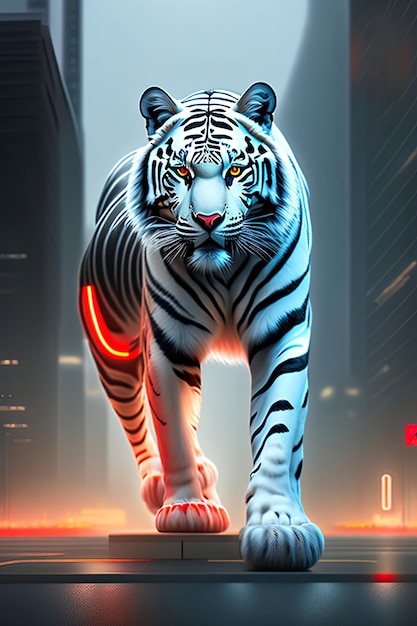 Ein Plakat für die Marke Tiger