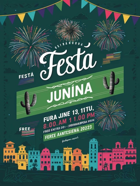 ein Plakat für ein Festival mit dem Namen Quot Festival