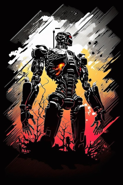Ein Plakat für einen Film namens Iron Man
