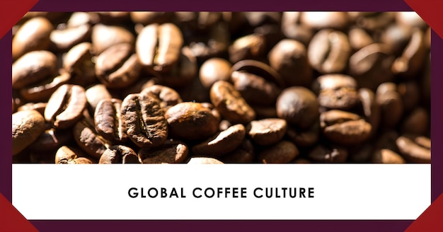 ein Plakat mit der Aufschrift Global Coffee Day