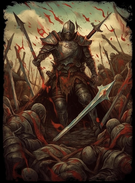 Ein Poster für das Spiel Dark Souls