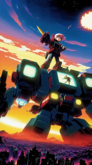 Ein Poster für den Film Gundam Gundam.