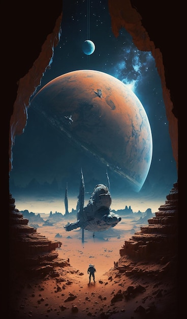 Ein Poster für den Film Mars und Mars.