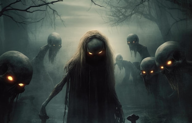 Ein Poster für den Horrorfilm Halloween