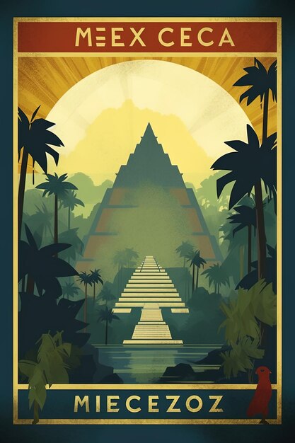 ein Poster für den Tempel des Tempels Gottes.