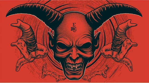 Ein Poster für die Teufelshörner