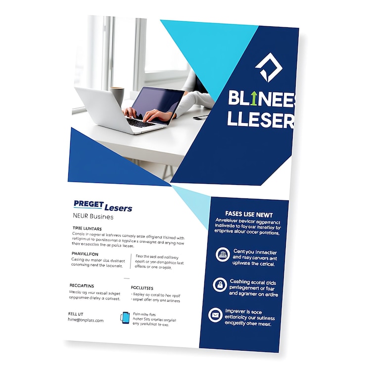 Foto ein poster für ein buch mit dem titel blue quote