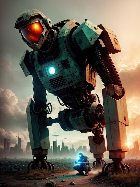 Ein Poster für einen Roboter namens „Robot“.