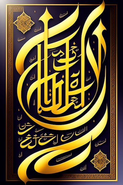 Ein Poster mit der Aufschrift „al-muran“.