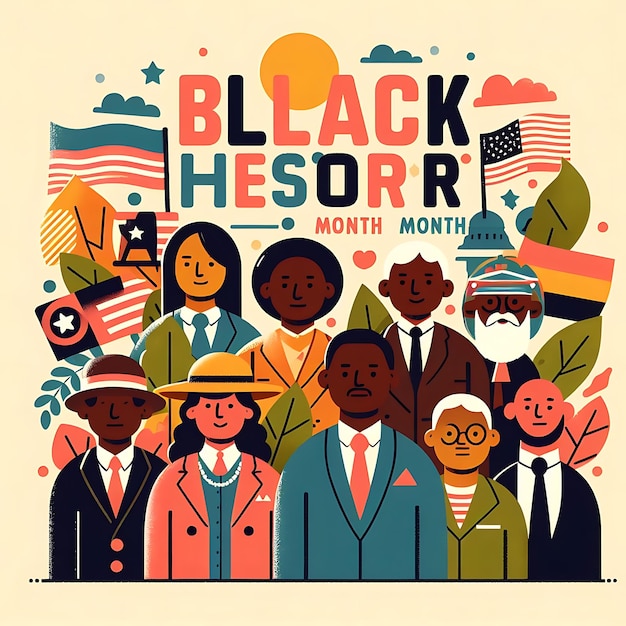 ein Poster von Black Black Black Fridays März 2009