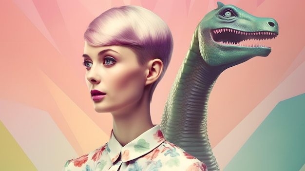 Ein Poster zum Film Der Dinosaurier