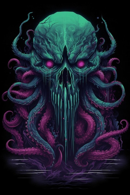 Ein Poster zum Spiel Cthulhu.