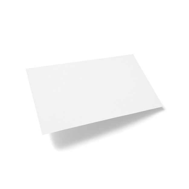 Ein Quadrat aus weißem Papier, auf dessen Unterseite „das Wort“ steht.