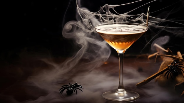 Ein rauchiger Halloween-Cocktail