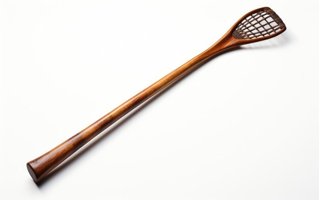 Foto ein realistisches bild eines lacrosse-sticks auf weißem oder png-transparenten hintergrund