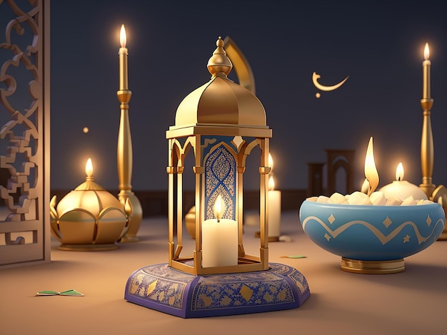 ein reflektierendes Stück, das die Bedeutung des Ramadan Kareem erforscht