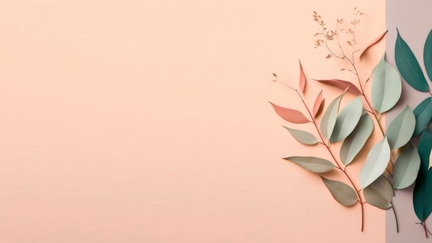 Ein rosa Hintergrund mit einem Blumenmuster