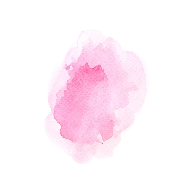 ein rosa und rosa Aquarellgemälde eines rosa und roten Kreises