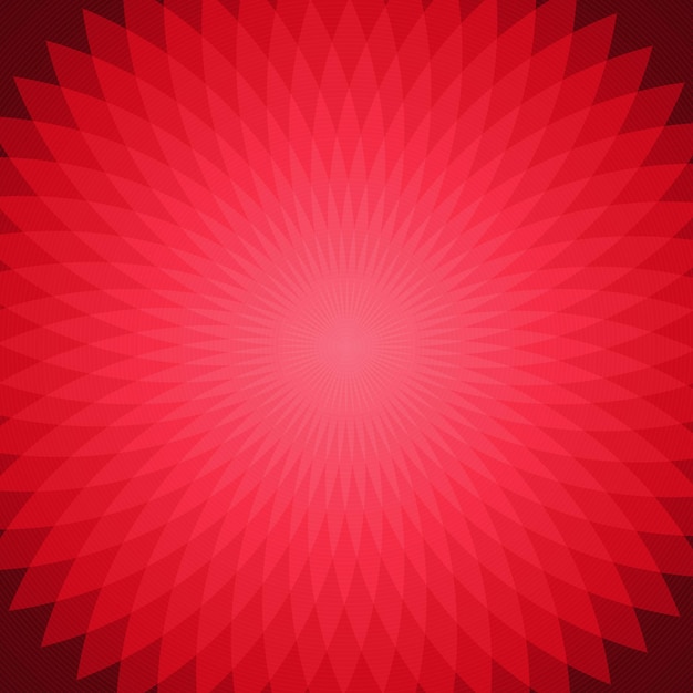 ein rosa und rotes geometrisches Design mit einem rosa Hintergrund
