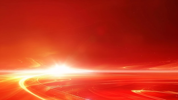 ein roter Hintergrund mit der Sonne, die durch einen roten Hintergrund leuchtetRoter Wellen-Hintergrund chinesisches Festival f
