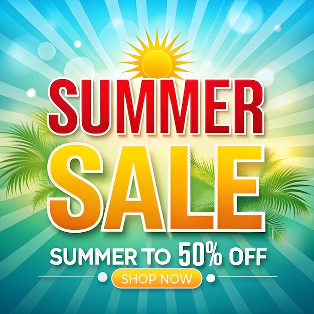 ein Schild mit der Aufschrift Summer Sale
