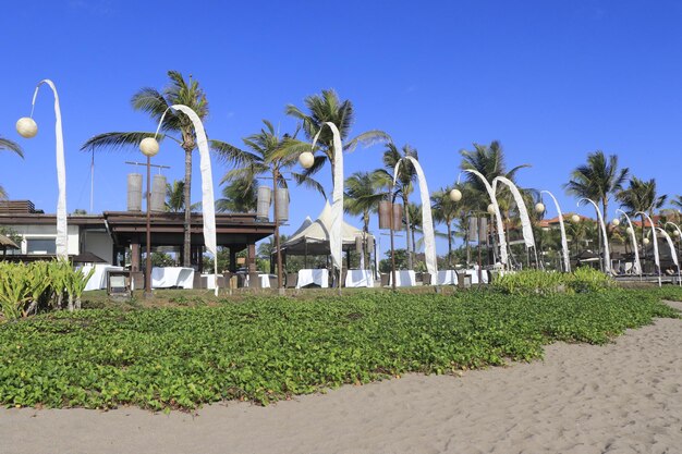 Ein schöner Panoramablick auf Bali Indonesien