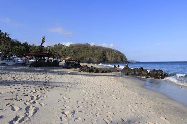 Ein schöner Panoramablick auf Bali Indonesien