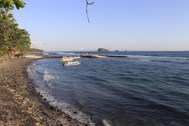 Ein schöner Panoramablick auf Bali Indonesien