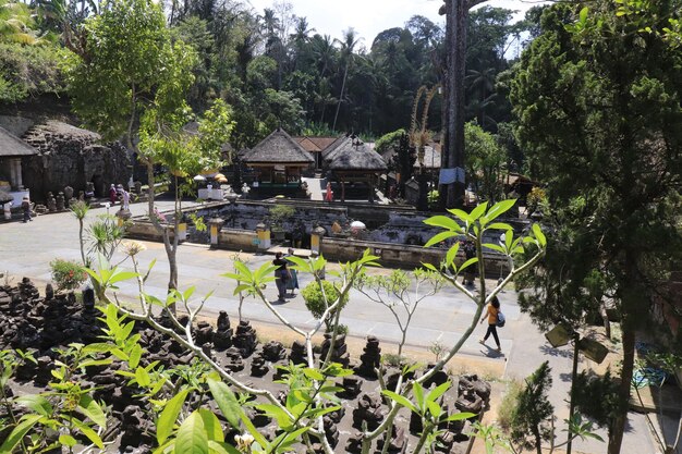 Ein schöner Panoramablick auf Bali Indonesien