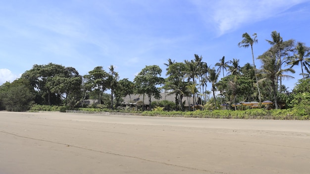 Ein schöner Panoramablick auf Bali Indonesien