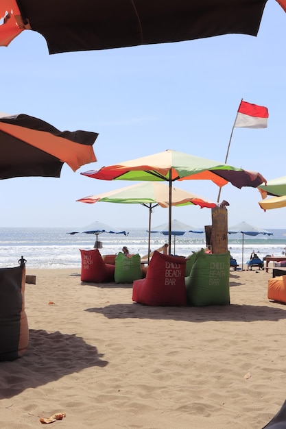 Ein schöner Panoramablick auf Bali Indonesien