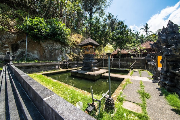 Ein schöner Panoramablick auf Bali Indonesien