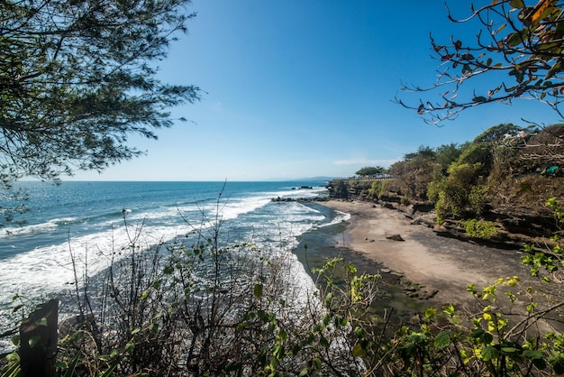 Ein schöner Panoramablick auf Bali Indonesien