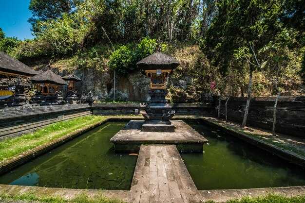 Ein schöner Panoramablick auf Bali Indonesien