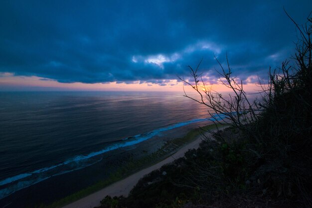 Ein schöner Panoramablick auf Bali Indonesien