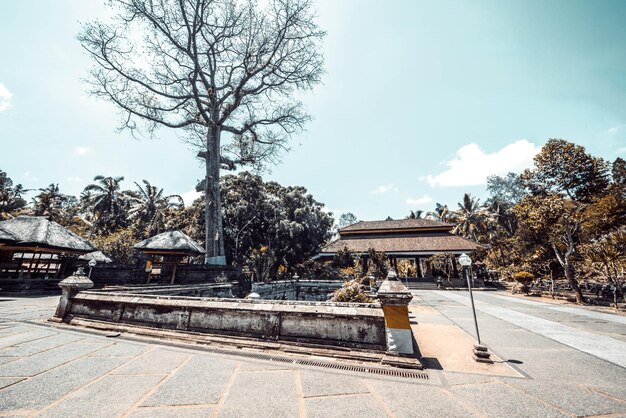 Ein schöner Panoramablick auf Bali Indonesien