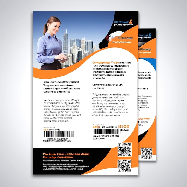Ein schönes Design für einen Flyer für eine Firma, die sich auf internationale Einkäufe spezialisiert hat