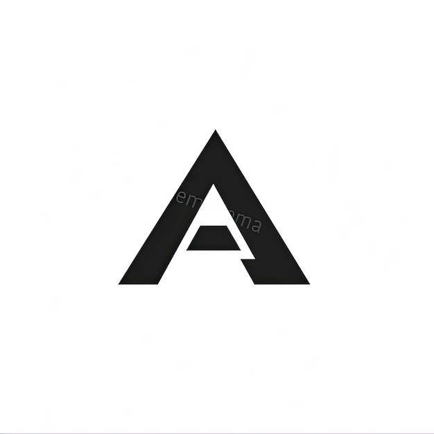 Foto ein schwarz-weiß-logo