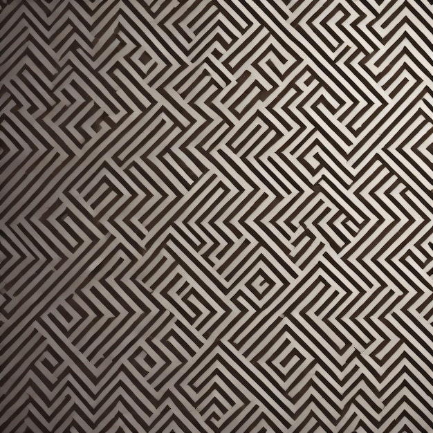 Ein schwarz-weißes geometrisches Muster mit einem weißen und schwarzen geometrischen Muster.