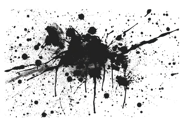 Ein schwarzer Fleck, Silhouette, Tierfleck