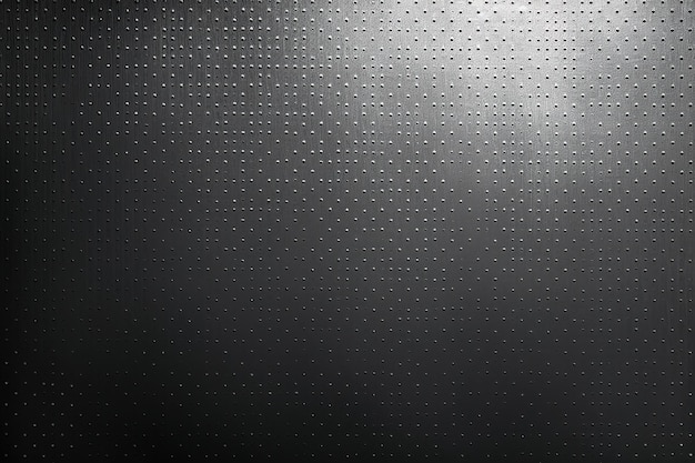 Ein schwarzer Hintergrund mit der Textur der Metalloberfläche.