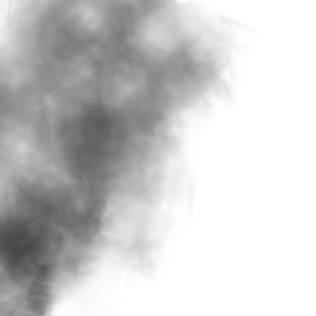 ein schwarzweißes Foto eines schwarzweißen Bildes einer schwarzen Wolke