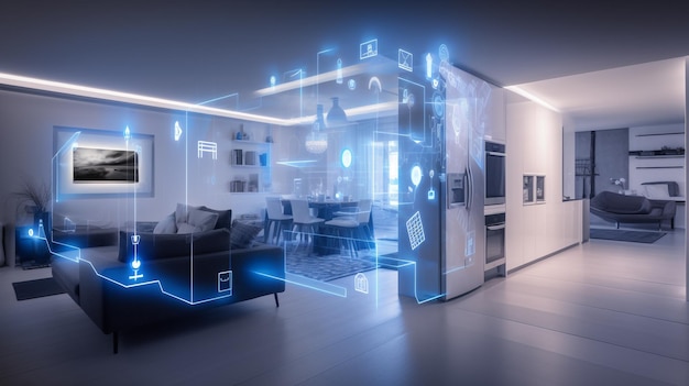 ein Smart Home mit generativer IoT-Verbindung