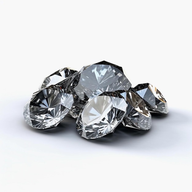 Ein Stapel Diamanten mit dem Wort „Diamanten“ darauf
