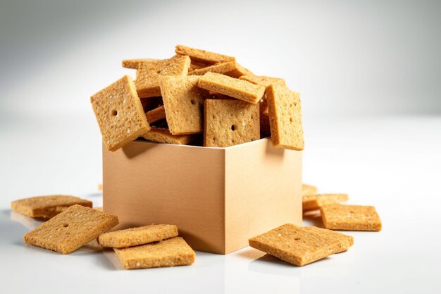 Ein Stapel Graham Cracker