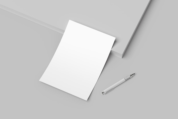 ein Stift und ein Stift auf einer grauen Oberfläche